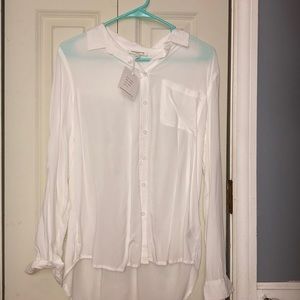 white button up shirt